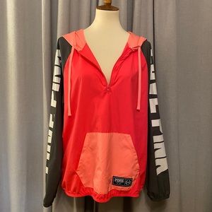 Pink Victoria’s Secret Anorak Windbreaker - M/L